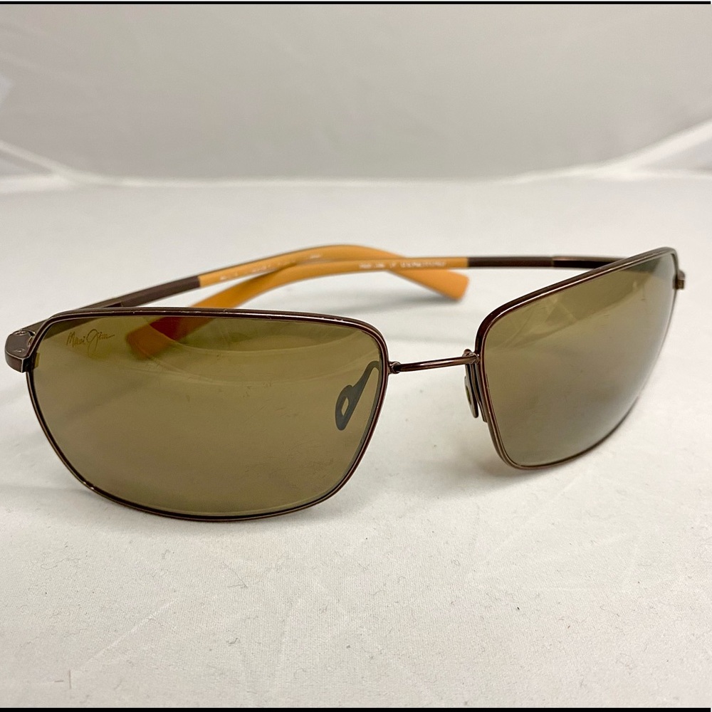 Maui Jim "HIGH TIDE" 323-23 Sunglasses Gloss Copper Frames Bronze (MAUIFLEX)